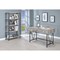 Saltoro Sherpi Chic Atelier Writing Desk 3 Drawer, Driftwood Gray-